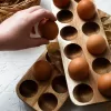 Wooden Egg Storage Box